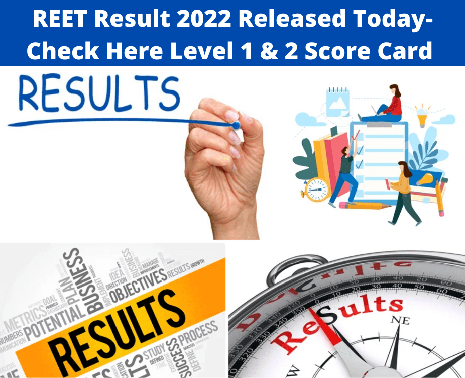 REET Result 2022 Released Today